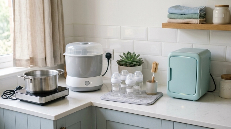 Bottle Sterilizer vs Boiling vs UV: What Should New Parents Use? by Ananya Shah on AllBlogs Bottle Sterilizer vs Boiling vs UV: What Should New Parents Use? by Ananya Shah on AllBlogs