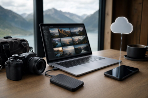Cloud Storage vs External SSD for Travel Photos by Rohan Malhotra on AllBlogs