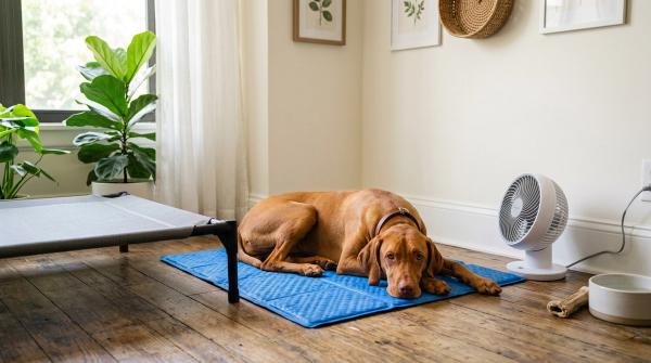 Dog Cooling Mat vs Elevated Bed vs Fan: A Hot-Weather Safety Guide by Aditi Rao on AllBlogs