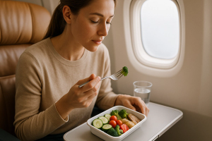 Avoid Bloating on Long Flights: What to Eat by Hetvi Patel on AllBlogs Avoid Bloating on Long Flights: What to Eat by Hetvi Patel on AllBlogs