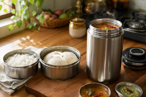 क्या सांभर गर्मियों में बाहर रखा रह सकता है? टिफिन, चावल और इडली के लिए सुरक्षा नियम by Bhavya Bhut on AllBlogs