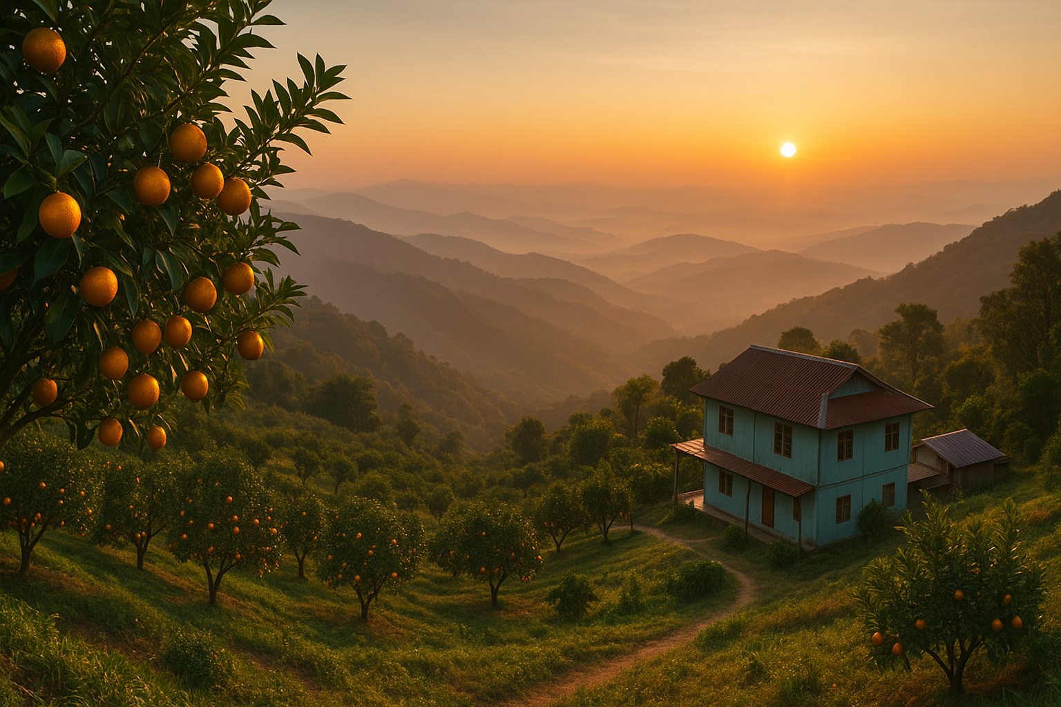 Jampui Hills, Tripura: Oranges, Sunrise Views & Homestays by Anya Sharma Jampui Hills, Tripura: Oranges, Sunrise Views & Homestays by Anya Sharma