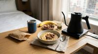 Hotel Room Instant Oatmeal for Travelers: Kettle, Toppings and Food Safety