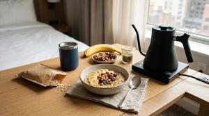 Hotel Room Instant Oatmeal for Travelers: Kettle, Toppings and Food Safety by Sanjeev Kapur on AllBlogs