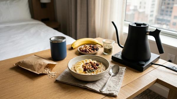 Hotel Room Instant Oatmeal for Travelers: Kettle, Toppings and Food Safety by Sanjeev Kapur on AllBlogs