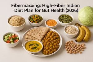 Fibermaxxing: High-Fiber Indian Diet Plan for Gut Health (2026) by Hetvi Patel on AllBlogs