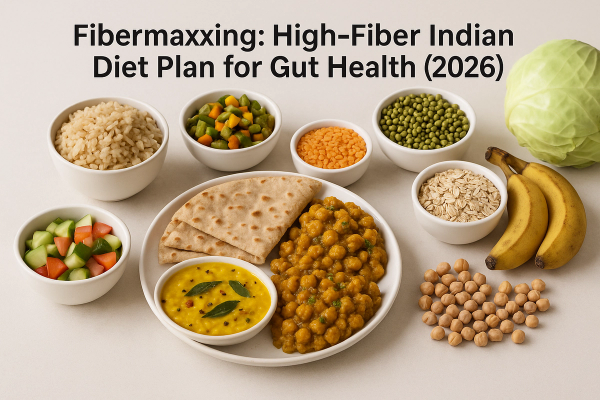 Fibermaxxing: High-Fiber Indian Diet Plan for Gut Health (2026) by Hetvi Patel on AllBlogs Fibermaxxing: High-Fiber Indian Diet Plan for Gut Health (2026) by Hetvi Patel on AllBlogs