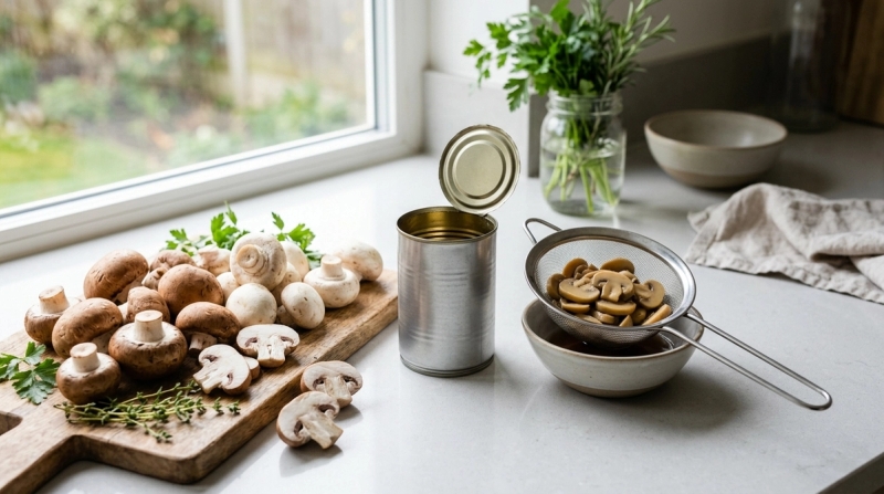Canned Mushrooms vs Fresh Mushrooms: Taste, Cooking and Storage Guide by Sanjeev Kapur on AllBlogs Canned Mushrooms vs Fresh Mushrooms: Taste, Cooking and Storage Guide by Sanjeev Kapur on AllBlogs