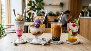 Asian Dessert Drinks Without Alcohol: Falooda, Halo-Halo, Boba and Café Coolers by Sanjeev Kapur on AllBlogs