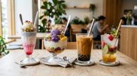 Asian Dessert Drinks Without Alcohol: Falooda, Halo-Halo, Boba and Café Coolers