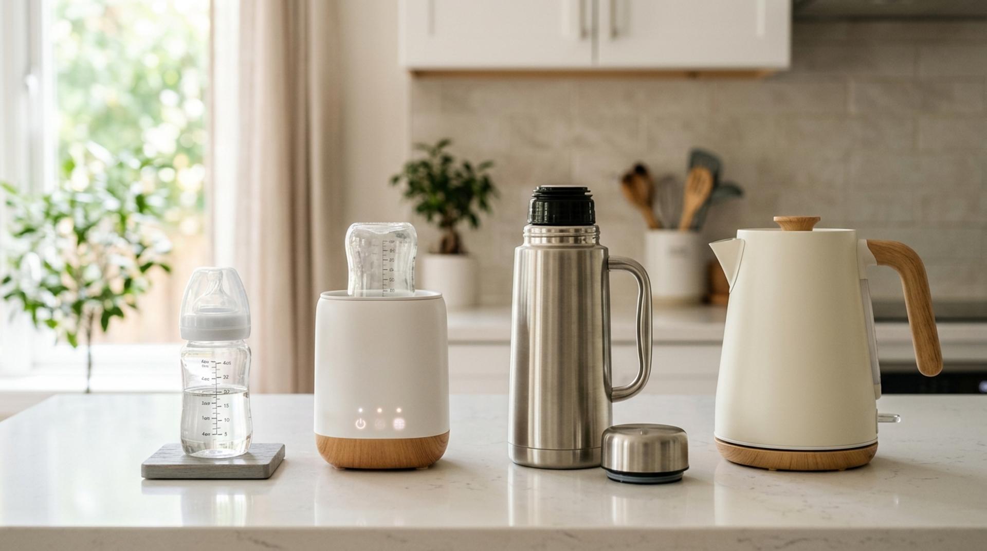 Bottle Warmer vs Hot Water Flask vs Electric Kettle: What Should New Parents Use? by Ananya Shah