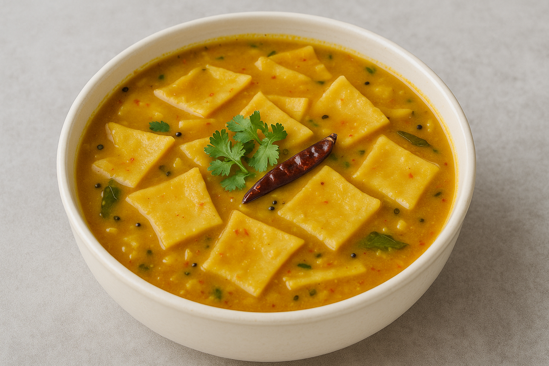 Easy Dal Dhokli Recipe (Varan Phal) | Simple Lentil Dumpling Curry by Sanjeev Kapur