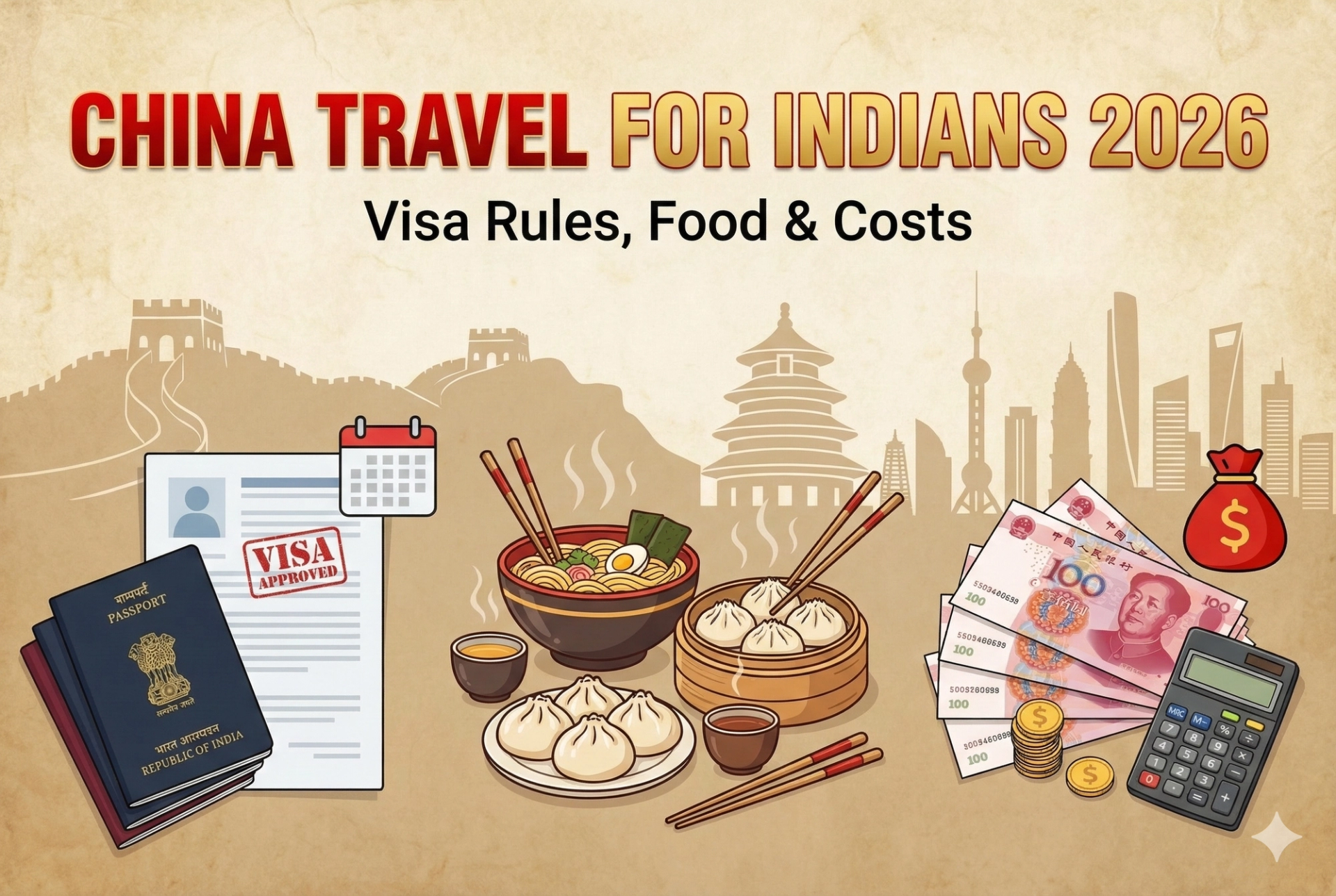 China Travel for Indians 2026: Visa Rules, Food & Costs by Sage Wanderlust China Travel for Indians 2026: Visa Rules, Food & Costs by Sage Wanderlust