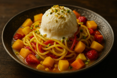 Fruit Noodles Ice Cream: Gujarat’s Viral 2026 Dessert
