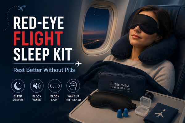 Red-Eye Flight Sleep Kit: Rest Better Without Pills by Anya Sharma on AllBlogs