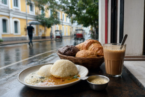 Puducherry Rainy-Day Food Walk: Bakeries, Meals & Hygiene by Kavya Trivedi on AllBlogs