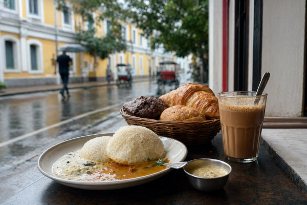 Puducherry Rainy-Day Food Walk: Bakeries, Meals & Hygiene by Kavya Trivedi on AllBlogs