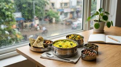No-Microwave Indian Office Lunches for Monsoon
