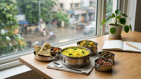 No-Microwave Indian Office Lunches for Monsoon