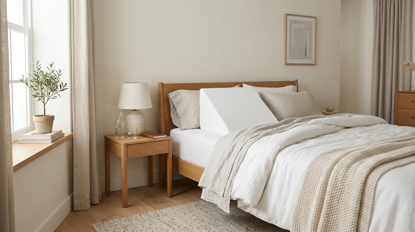 Wedge Pillow vs Extra Pillows for Acid Reflux: What Should You Buy? by Hetvi Patel Wedge Pillow vs Extra Pillows for Acid Reflux: What Should You Buy? by Hetvi Patel