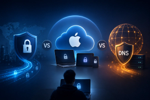 VPN vs Private Relay vs Secure DNS: What Should You Actually Use for Everyday Privacy? by Devansh Shah on AllBlogs VPN vs Private Relay vs Secure DNS: What Should You Actually Use for Everyday Privacy? by Devansh Shah on AllBlogs