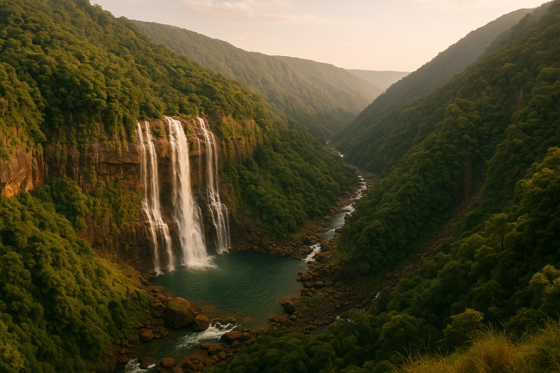 Northeast India Hidden Waterfalls: Meghalaya, Mizoram, Arunachal by Arjun Mehra