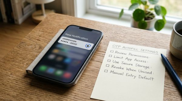 SMS OTP Autofill Privacy Checklist: What to Allow, Deny, and Clean Up