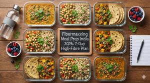 Fibermaxxing Meal Prep India 2026: 7-Day High-Fibre Plan by Hetvi Patel on AllBlogs
