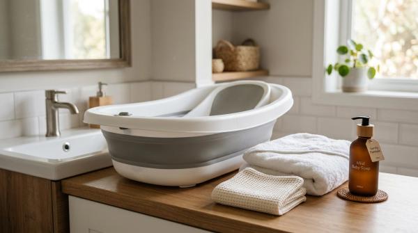 Baby Bath Tub vs Bath Seat vs Sink Insert: What Should New Parents Buy? by Rhea Menon on AllBlogs Baby Bath Tub vs Bath Seat vs Sink Insert: What Should New Parents Buy? by Rhea Menon on AllBlogs