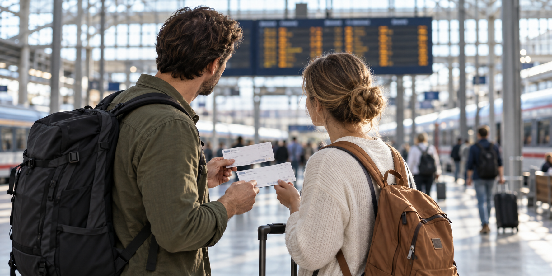 Separate Train Tickets in Europe: What Happens If You Miss a Connection? by Astra Voyager Separate Train Tickets in Europe: What Happens If You Miss a Connection? by Astra Voyager