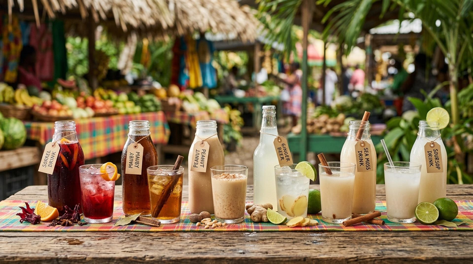 Caribbean Drinks Without Alcohol: Sorrel, Mauby, Peanut Punch and What to Try by Sage Wanderlust Caribbean Drinks Without Alcohol: Sorrel, Mauby, Peanut Punch and What to Try by Sage Wanderlust