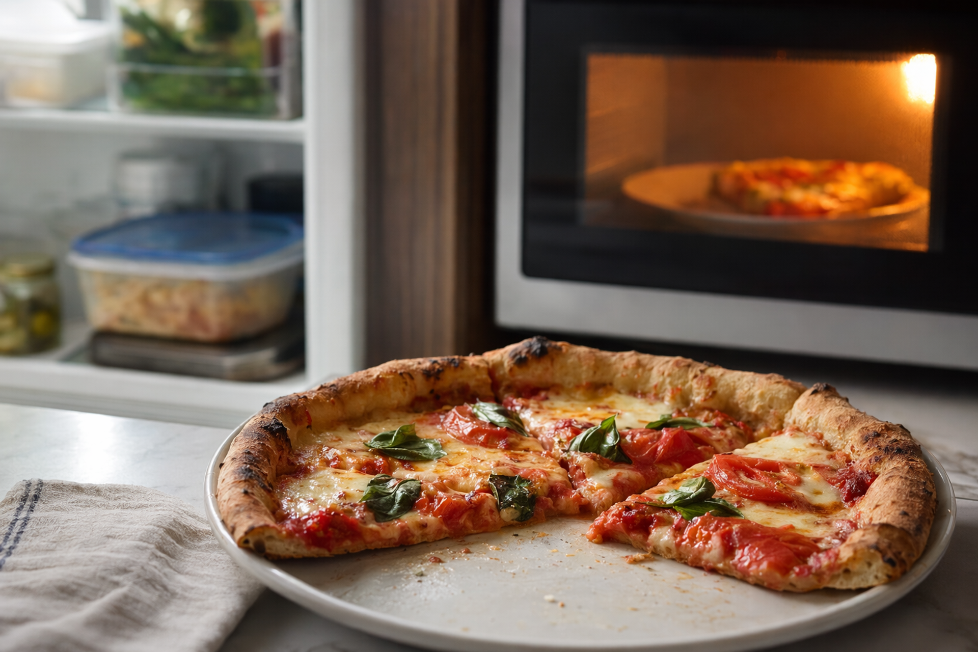 Leftover Pizza Safety: Stay Out, Reheat or Toss? by Sanjeev Kapur