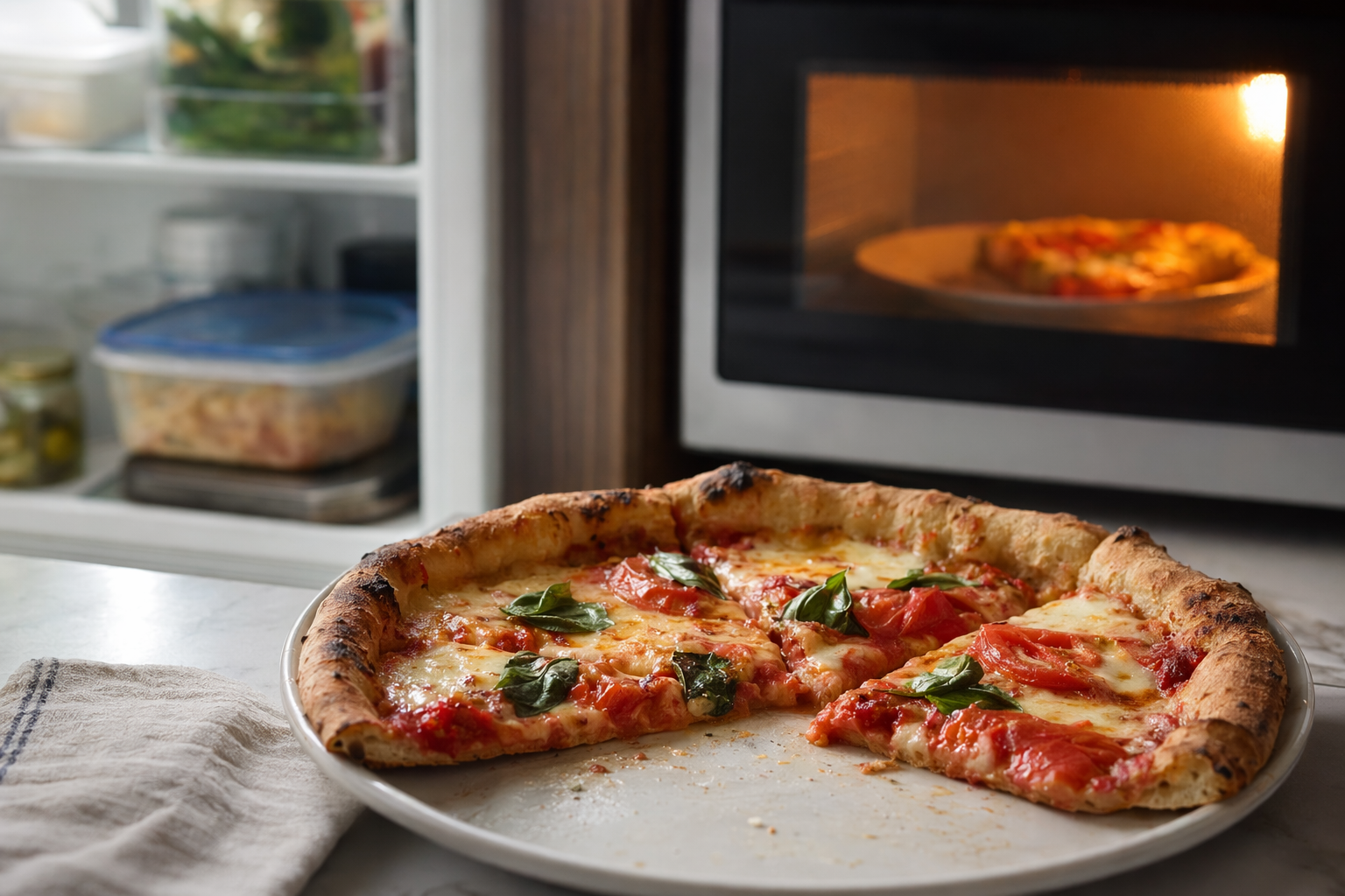 Leftover Pizza Safety: Stay Out, Reheat or Toss? by Sanjeev Kapur Leftover Pizza Safety: Stay Out, Reheat or Toss? by Sanjeev Kapur