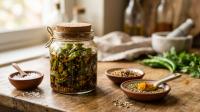 Fermented Green Chilli Pickle: Salt, Brine, Oil and Safety Rules