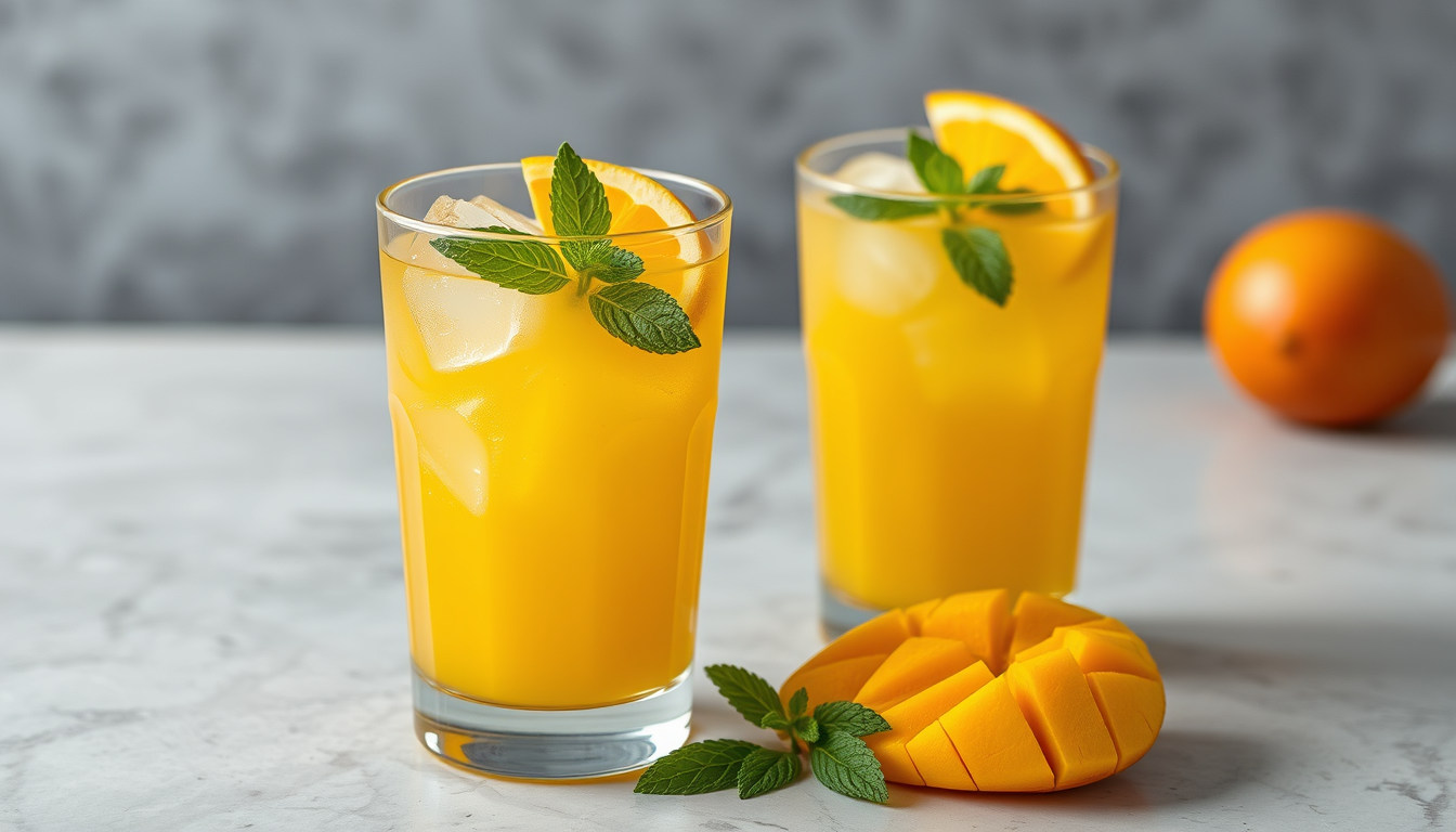 Fave Mango Mocktails: Easy & Refreshing Summer Recipes by Vishruti Patel Fave Mango Mocktails: Easy & Refreshing Summer Recipes by Vishruti Patel