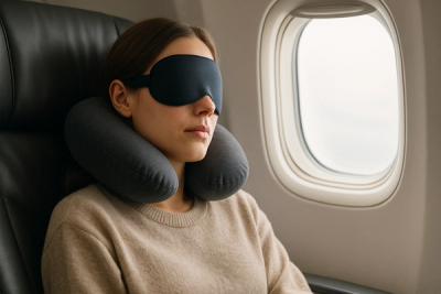 How to Sleep on Long Haul Flights & Beat Jet Lag