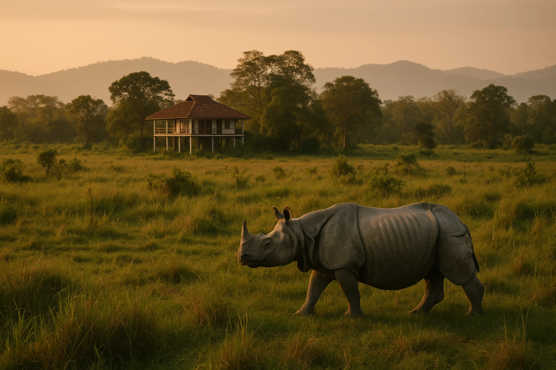 Kaziranga Safari Guide: Rhino Encounters, Best Seasons & Stays by Anya Sharma on AllBlogs Kaziranga Safari Guide: Rhino Encounters, Best Seasons & Stays by Anya Sharma on AllBlogs