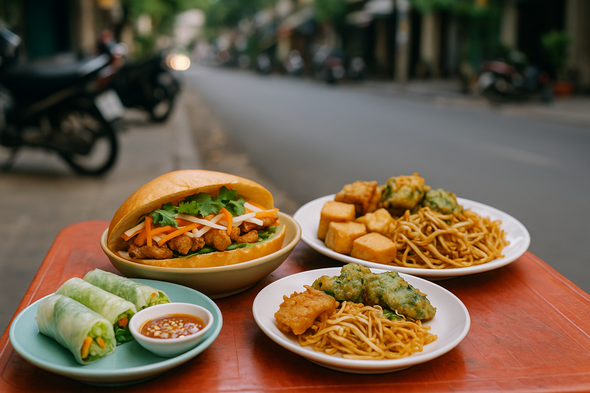 Vegetarian Street Food in Vietnam, Taiwan & Thailand by Anya Sharma