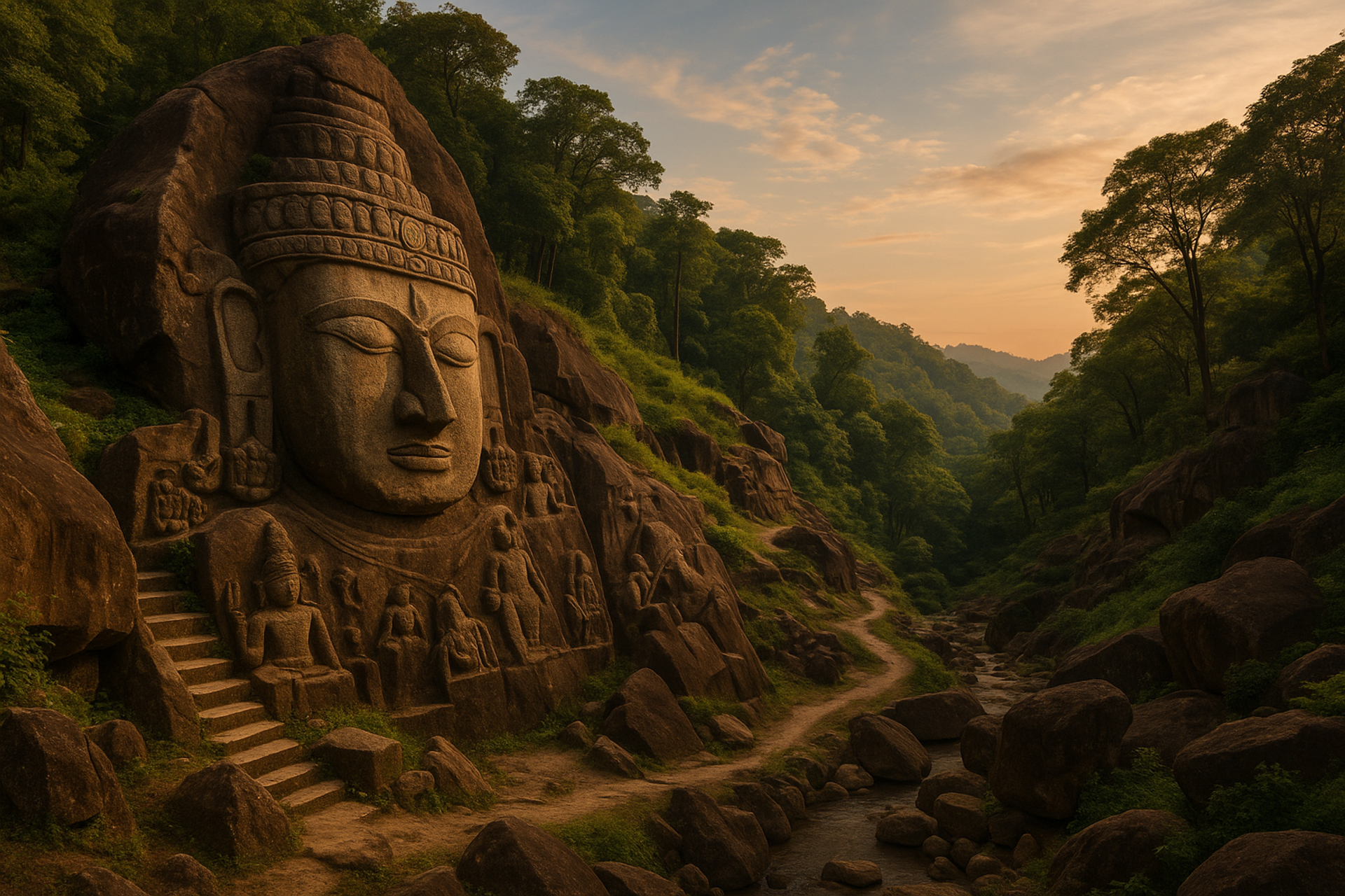 Unakoti Rock Carvings Trek & Night Sky in Tripura by Priya Deshmukh