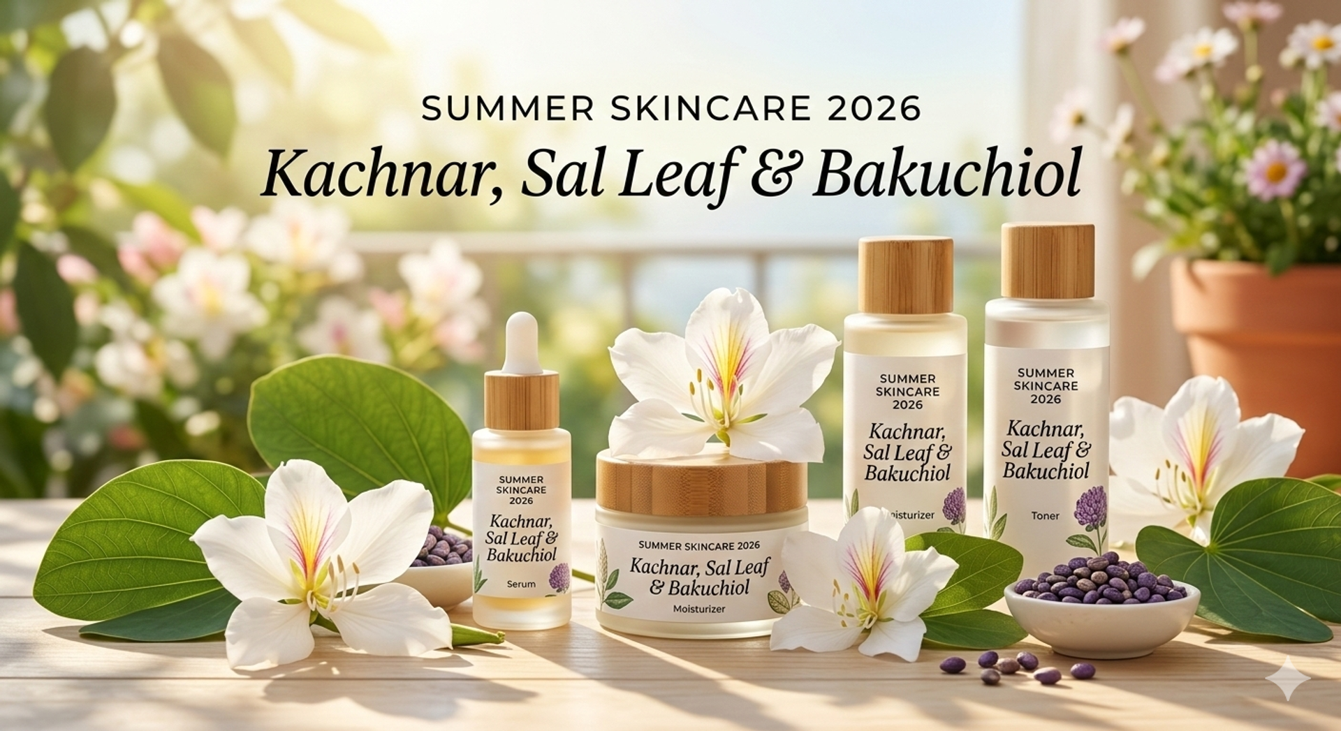 Summer Skincare 2026: Kachnar, Sal Leaf & Bakuchiol by Hetvi Patel Summer Skincare 2026: Kachnar, Sal Leaf & Bakuchiol by Hetvi Patel