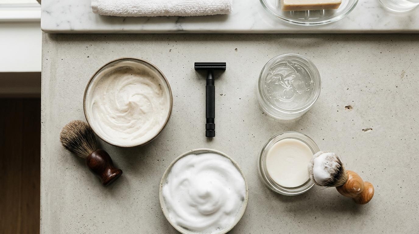 Shaving Cream vs Gel vs Foam vs Soap: Beginner Buying Guide by Kavya Rao Shaving Cream vs Gel vs Foam vs Soap: Beginner Buying Guide by Kavya Rao