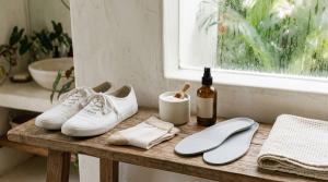 Foot Powder vs Shoe Spray vs Odour-Control Insoles: What Actually Helps Sweaty Feet in Humid Weather? by Kavya Rao on AllBlogs Foot Powder vs Shoe Spray vs Odour-Control Insoles: What Actually Helps Sweaty Feet in Humid Weather? by Kavya Rao on AllBlogs