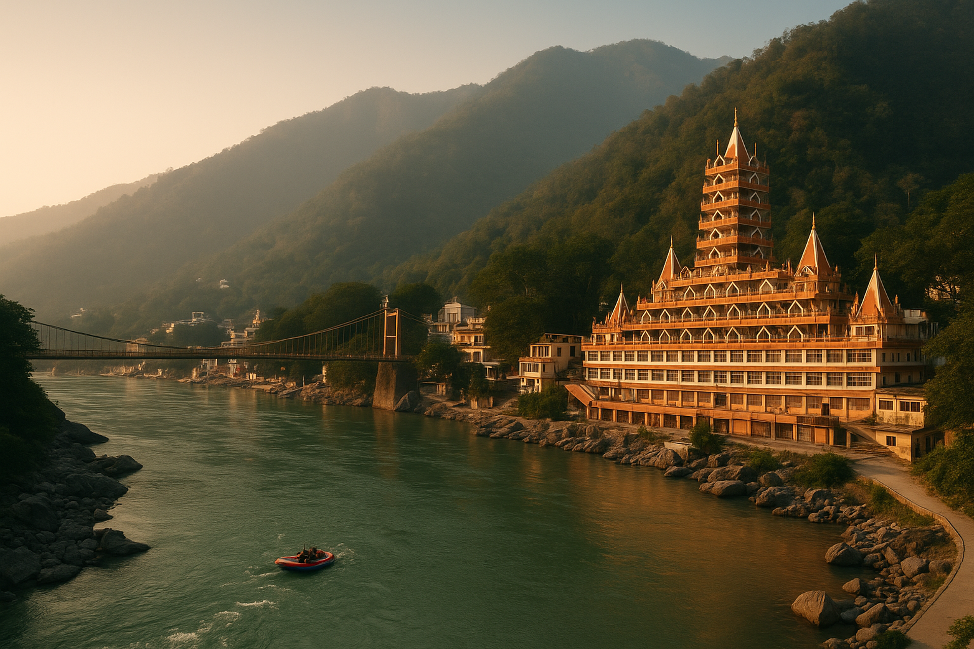 Rishikesh Adventure Guide: Rafting, Bungee & Yoga Weekend by Arjun Mehra
