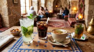 Middle Eastern Café Drinks Without Alcohol: Sahlab, Jallab, Limonana and What to Order by Sage Wanderlust on AllBlogs