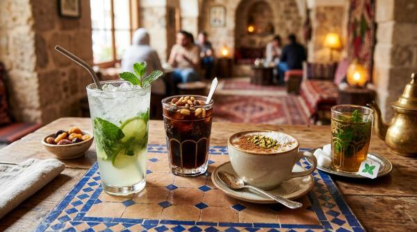Middle Eastern Café Drinks Without Alcohol: Sahlab, Jallab, Limonana and What to Order by Sage Wanderlust on AllBlogs
