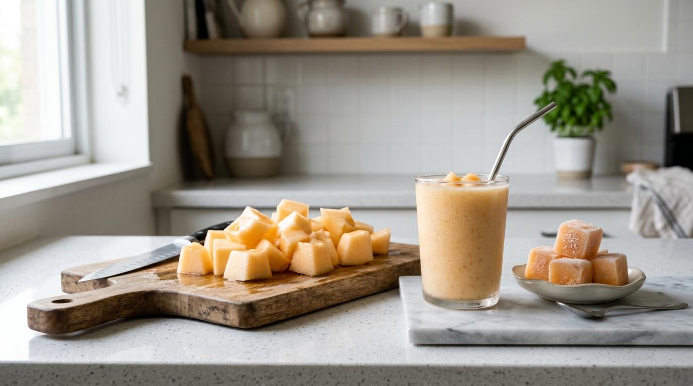 Freeze Kharbuja for Smoothies: Texture, Storage and Safety Tips by Sanjeev Kapur Freeze Kharbuja for Smoothies: Texture, Storage and Safety Tips by Sanjeev Kapur