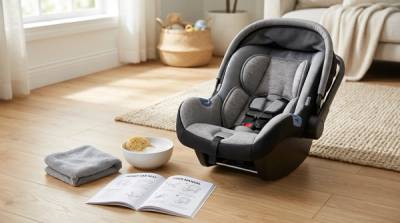 How to Clean a Baby Car Seat Safely Without Ruining the Straps