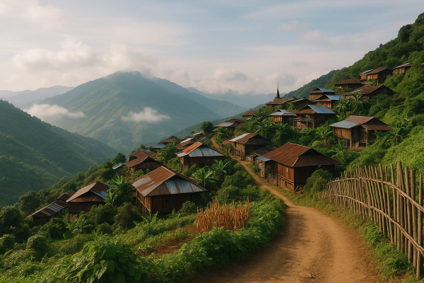 Longwa Village Travel Guide: Indo-Myanmar Border, Nagaland by Sage Wanderlust on AllBlogs