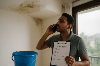 Monsoon Rental House Checklist India: Leaks, Mold, Deposit