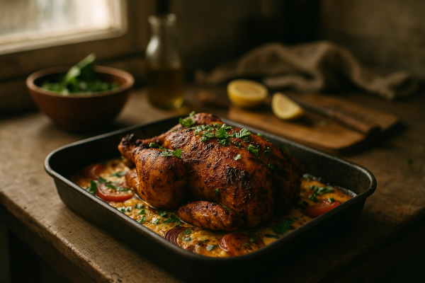Juicy Indian Masala Roast Chicken | Christmas Dinner Recipe by Mira Sen on AllBlogs